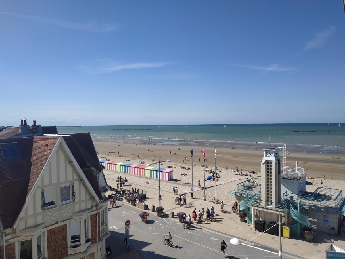 Sea View & Beach Studio Apartment - Blue Horizon Dunkirk Kültér fotó