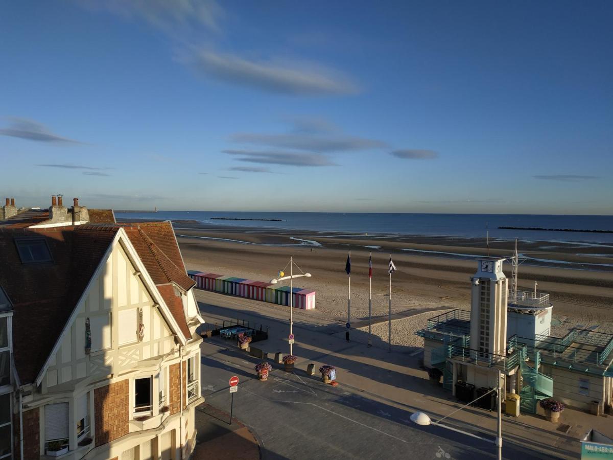 Sea View & Beach Studio Apartment - Blue Horizon Dunkirk Kültér fotó